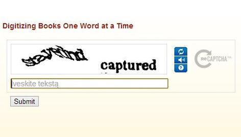 „Captcha“ testas