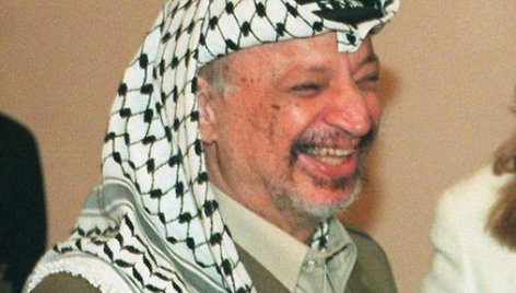 Palestinos lyderis Yasseras Arafatas 1994-aisiais