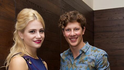 Pixie Lott ir Martynas Levickis