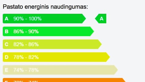 Pastato energinis naudingumas. domoplius.lt nuotr.