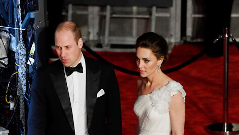 Princas Williamas ir Kembridžo hercogienė Catherine