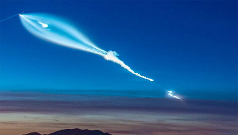 &bdquo;SpaceX&ldquo; raketos paleidimas
