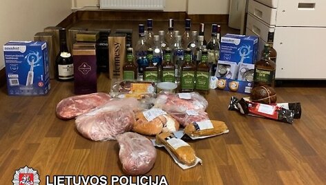 Vagių grupuotės sulaikymas