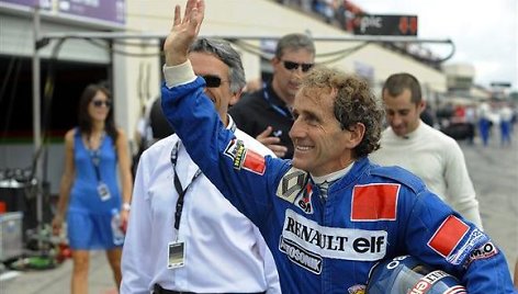 Alain Prost naujasis Renault prekinio zenklo ambasadorius