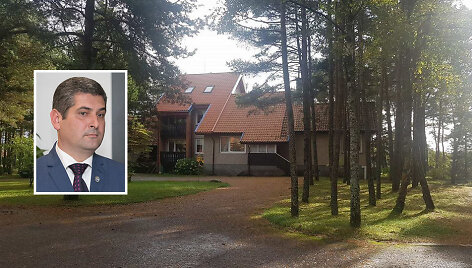 Neringos meras Darius Jasaitis ir namas Preiloje
