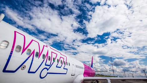 Wizz Air lėktuvas