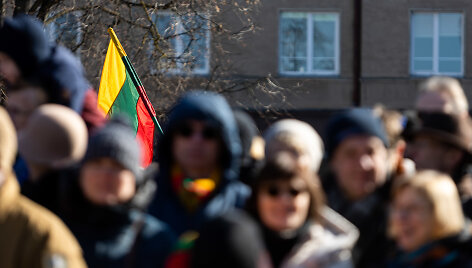 Trijų Baltijos valstybių vėliavų pakėlimo ceremonija