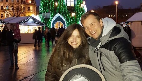 Nerijus Ju&scaron;ka ir Agnė Jurgilaitė