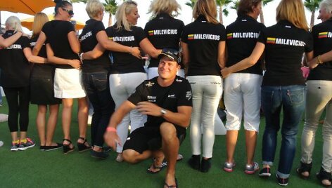 Buriuotojo Roko Milevičiaus palydėtuvės į &bdquo;Volvo Ocean Race&ldquo; startą Alikantėje