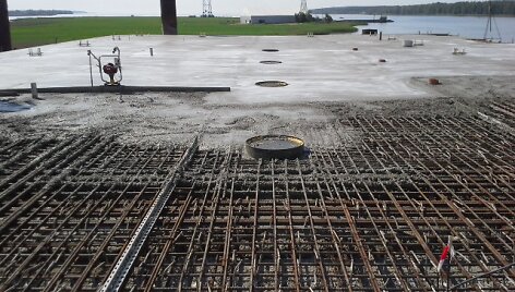 Aptarnavimo platformos betonavimo darbai