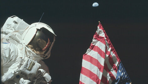 &bdquo;Apollo&ldquo; astronautų daryta nuotrauka