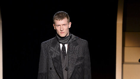 &bdquo;Ermenegildo Zegna&ldquo; 2016 m. rudens-žiemos kolekcijos modelis