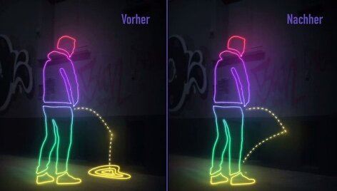 Nauji dažai Hamburge padės kovoti su besi&scaron;lapinančiais vie&scaron;oje vietoje