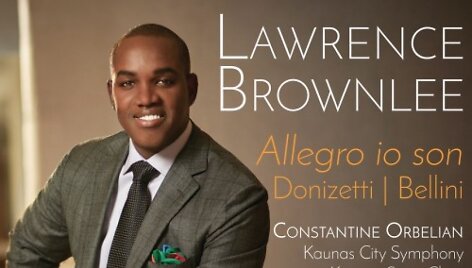 Vienas tituluočiausių JAV tenorų Lawrence Brownlee 
