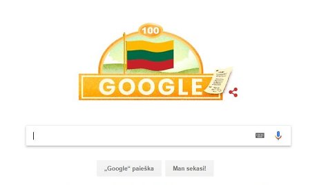 „Google“ sveikinimas