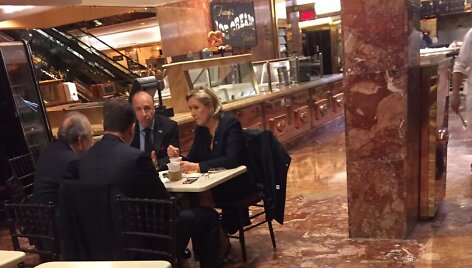 Marine Le Pen &bdquo;Trumpo bok&scaron;te&ldquo;