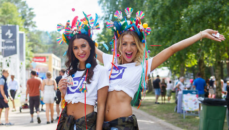 Festivalio &bdquo;Positivus 2017&ldquo; dalyvių stilius