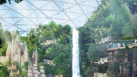 &bdquo;Mall of the World&ldquo; projekto vizualizacija 