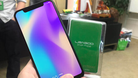 &bdquo;Leagoo S9&ldquo; i&scaron;manusis - &bdquo;iPhone X&ldquo; klonas
