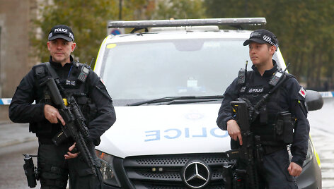 Britų policija Londone