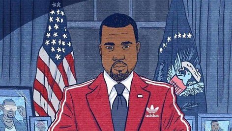 Kanye Westo karikatūra