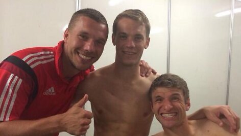 Lukasas Podolskis, Manuelis Neueris ir Thomasas Muelleris