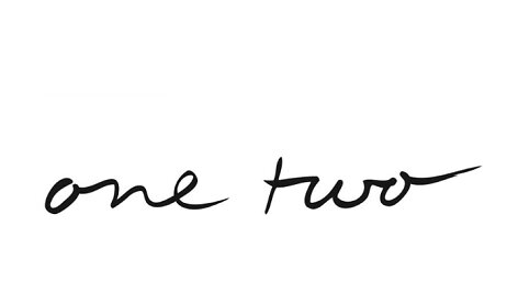 &bdquo;One Two" logotipas