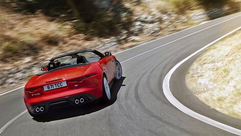 &bdquo;Jaguar F-Type&ldquo; kabrioletas