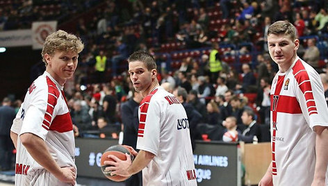 Mindaugas Kuzminskas, Mantas Kalnietis ir Artūras Gudaitis