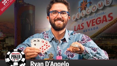 Ryanas D'Angelo / pokernews.com nuotr.