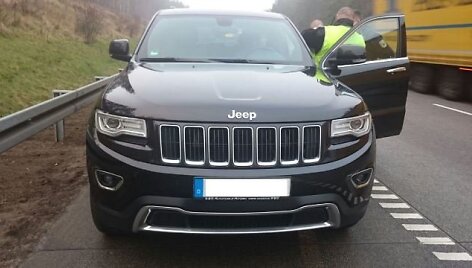 Su vogtu automobiliu Lenkijoje sulaikytas Lietuvos pilietis