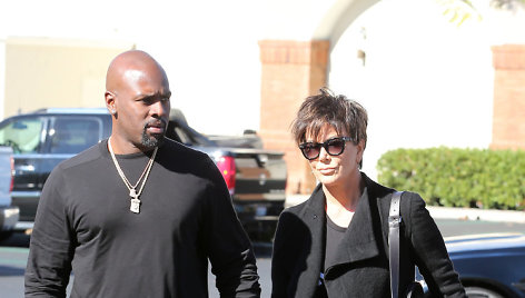 Corey Gamble'as ir Kris Jenner