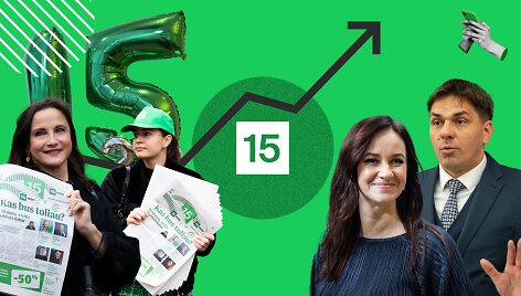 15min rugsėjo rezultatai / Iliustracija