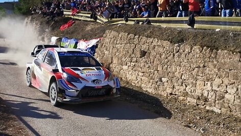 Ottas Tanakas Katalonijos WRC