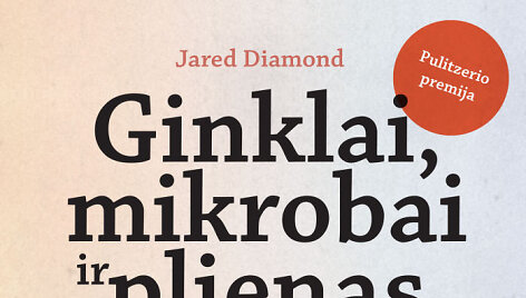 Jaredo Diamondo knyga &bdquo;Ginklai, mikrobai ir plienas&ldquo; 