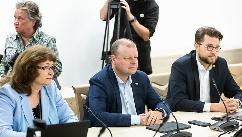 Rima Baškienė, Saulius Skvernelis, Lukas Savickas