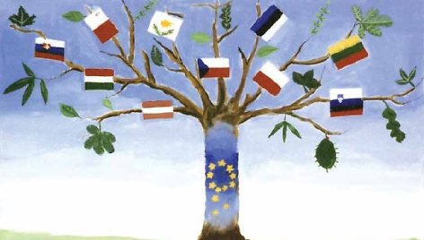 ES konkursą laimėjęs moksleivių iš Belgijos darbas „Europos medis“
