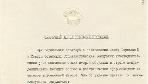 Sovietinis Molotovo-Ribbentropo pakto originalas