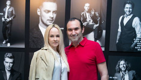 Diana Dargienė su vyru Viliumi