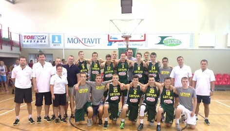 Lietuvos 16-mečių krep&scaron;inio rinktinė