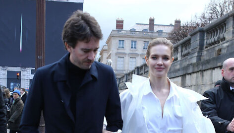 Natalia Vodianova ir Antoine'as Arnault