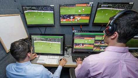 Vaizdo peržiūros technologija futbole