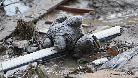 Purvo nuo&scaron;liaužos padariniai Italijoje