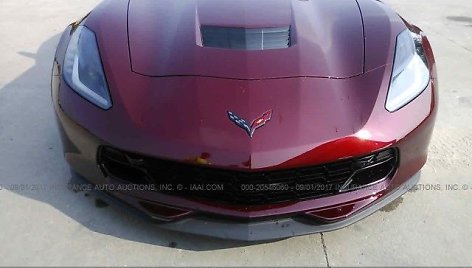 „Corvette Grand Sport“ aukciono skelbimas