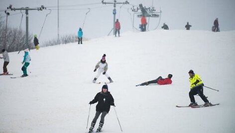 Ankstesniais metais, kai dirbti leisdavo žiemi&scaron;ki orai, Utrių kalną per savaitgalį aplankydavo apie 300 žiemos pramogų mėgėjų