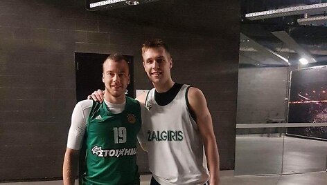 Lukas Lekavičius ir Paulius Valinskas