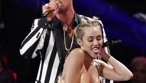 Miley Cyrus ir Robinas Thicke'as