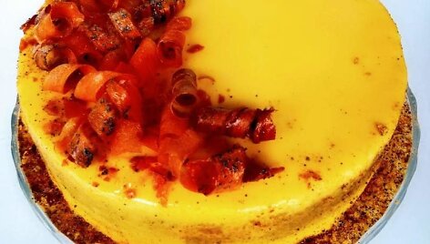 &bdquo;PANK&rsquo;olio&ldquo; komandos morkų tortas