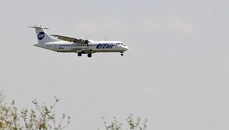 &bdquo;UTair&ldquo; orlaivis leidžiasi Vilniuje