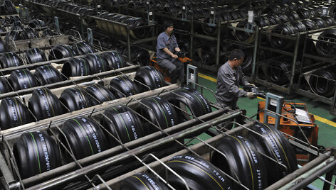 &bdquo;Hankook&ldquo; padangų gamykla